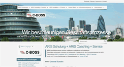 Desktop Screenshot of c-boss.de